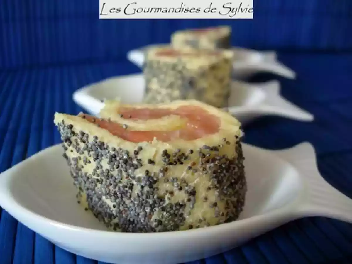 Amuse-Bouche au Saumon et Pavot