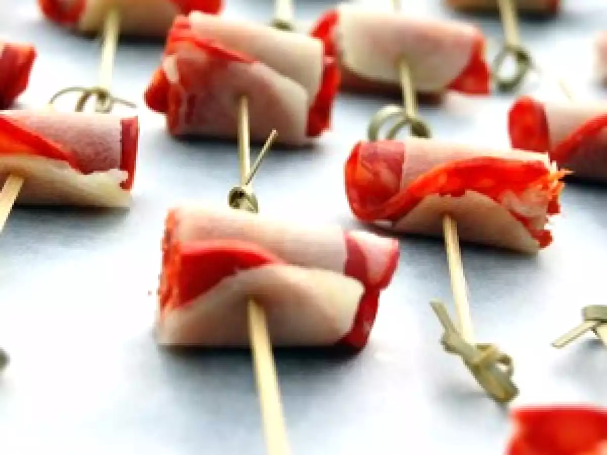 Amuse-bouche chorizo & pommes de terre - photo 2