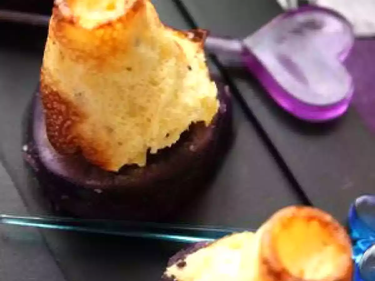 Amuse bouche coloré:duo de petites quiches et de pomme de terre vitelotte - photo 2