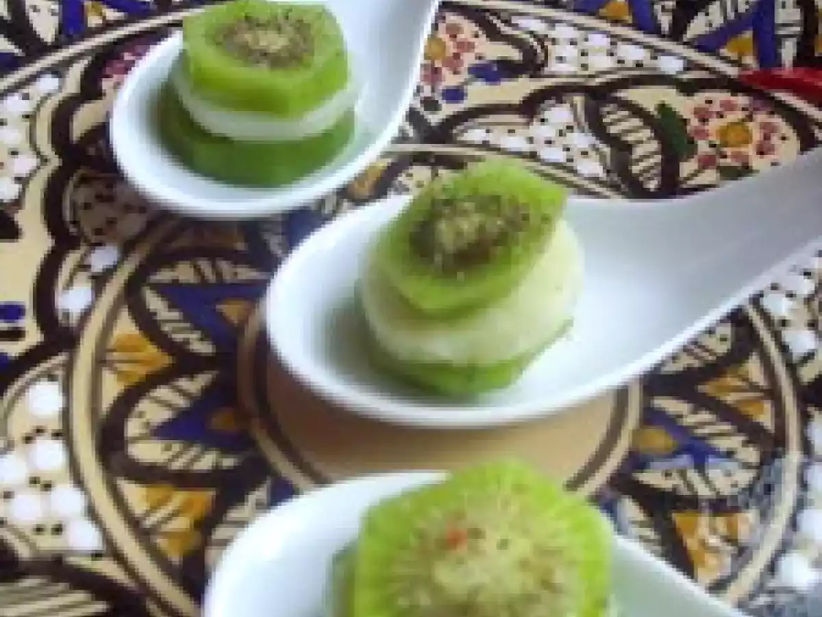 Amuse-Bouches Coeur de Palmier et Kiwi Pimentés - photo 2