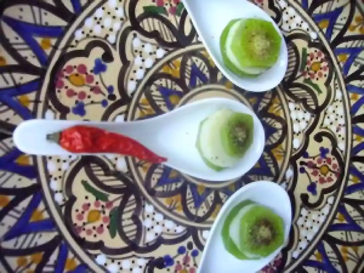 Amuse-Bouches Coeur de Palmier et Kiwi Pimentés - photo 3