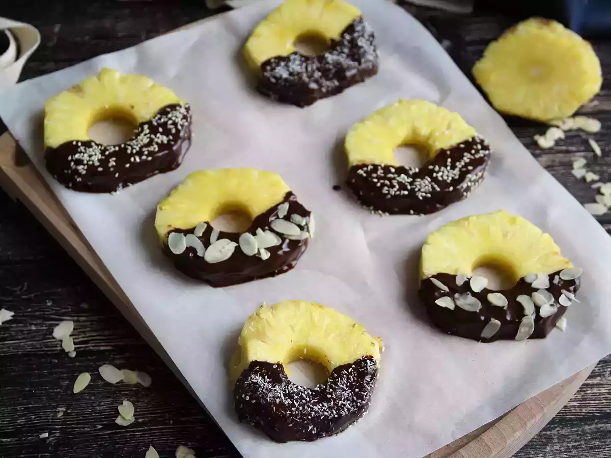 Ananas au chocolat: le dessert parfait à faire avec les enfants