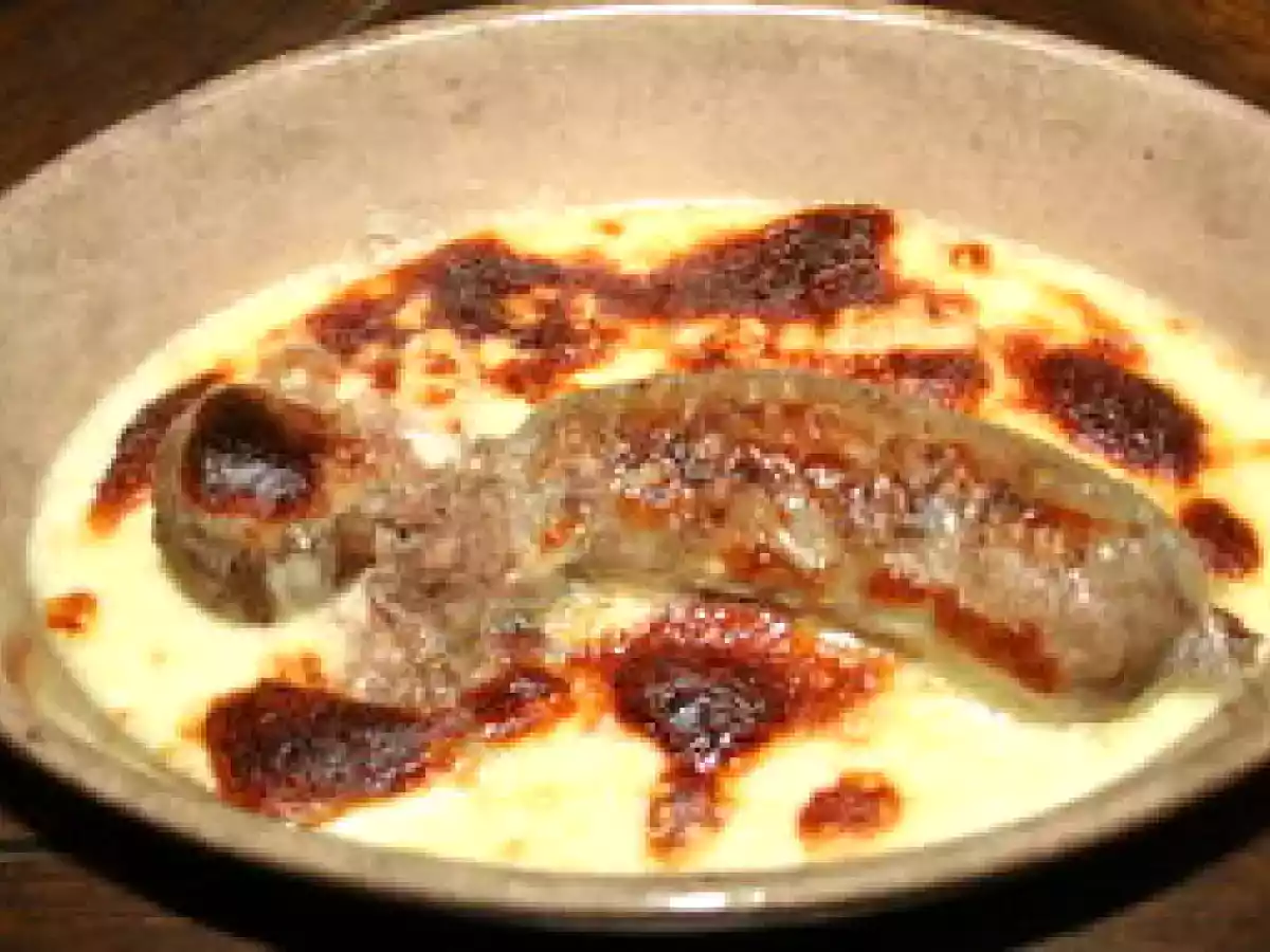Andouillette de Troyes sauce Chaource gratinée