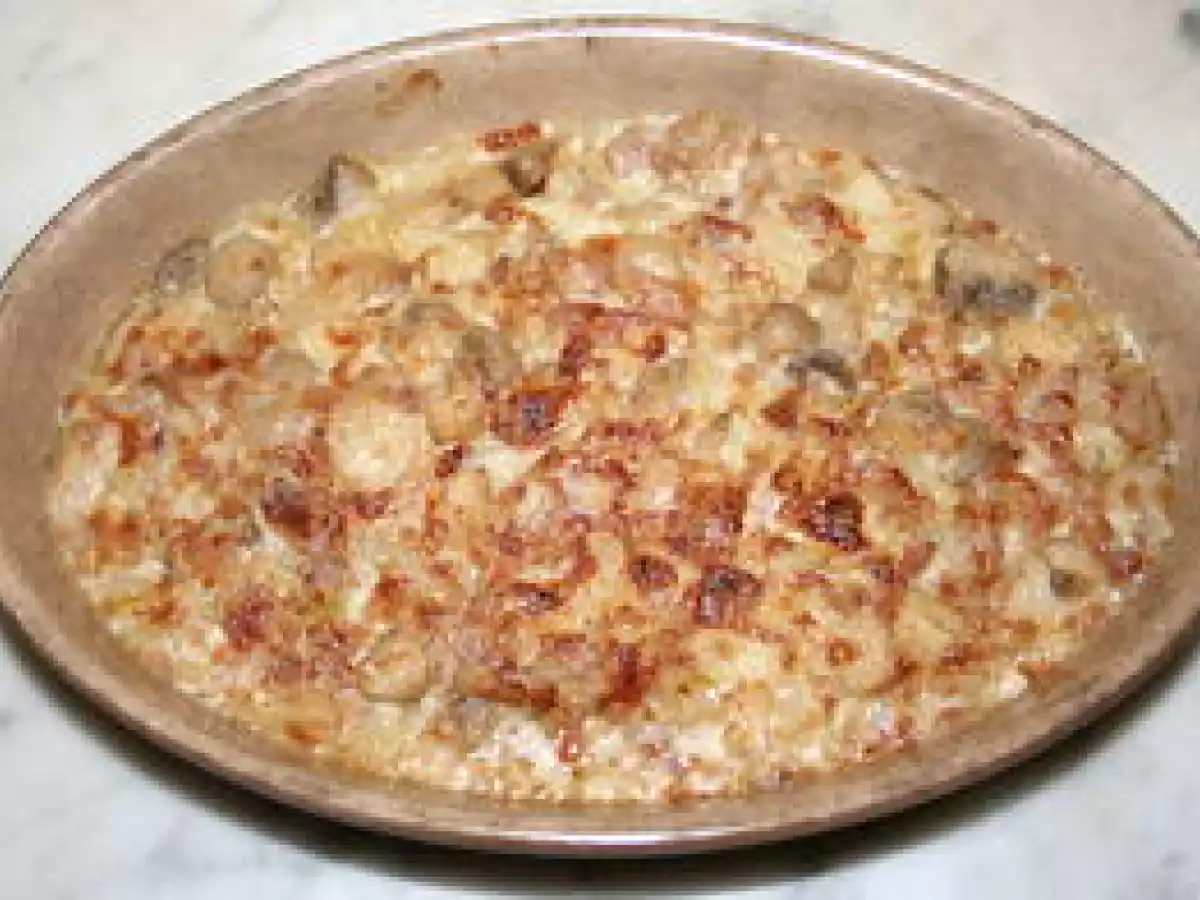 Andouillettes en gratin