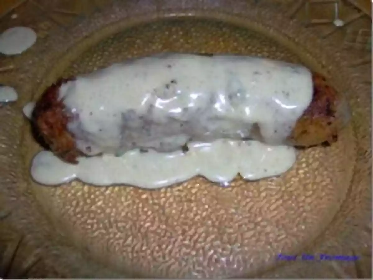 Andouillettes Sauce Roquefort