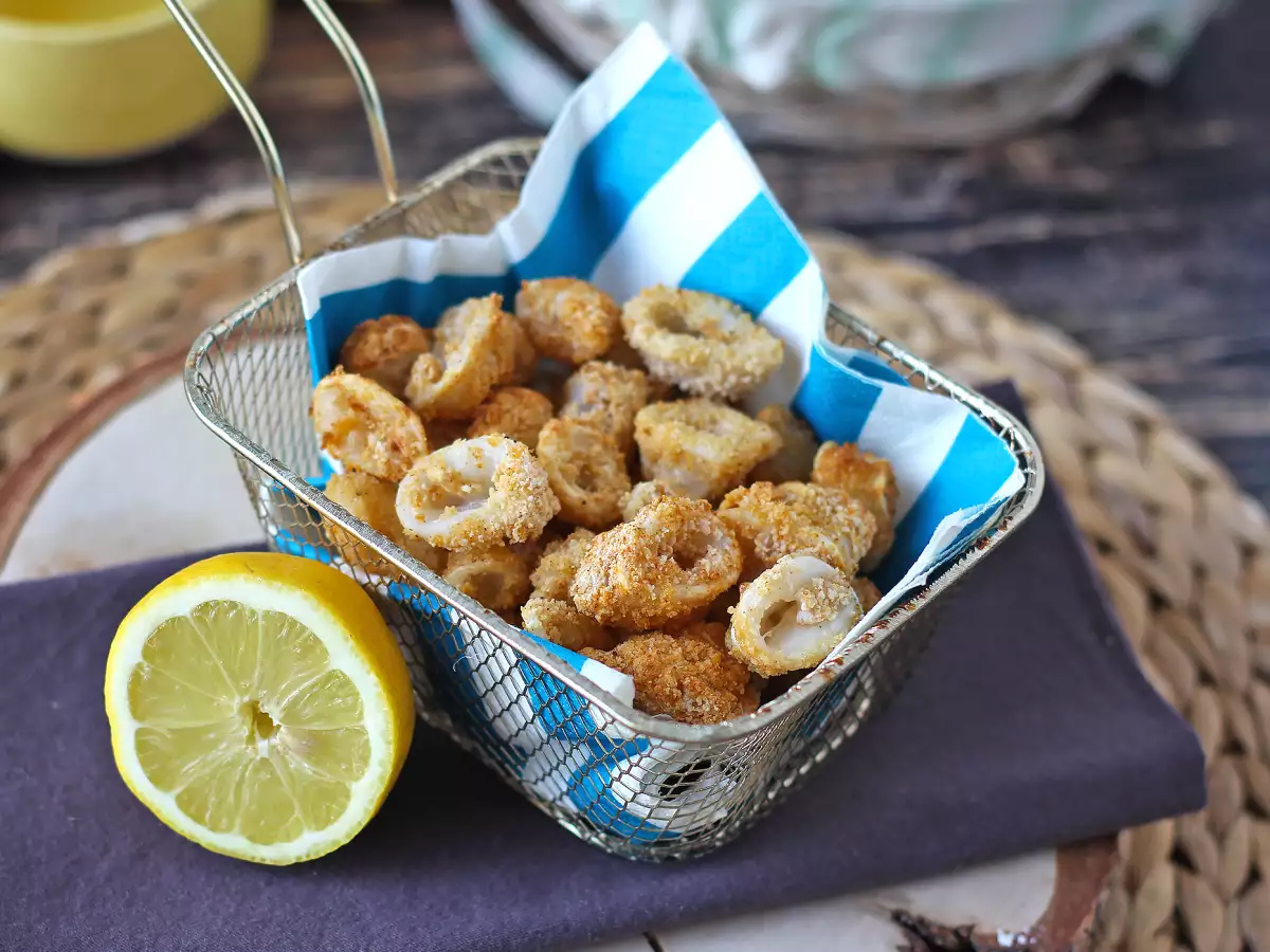Anneaux de calamars au air fryer : croustillants, dorés et faciles à faire - photo 5