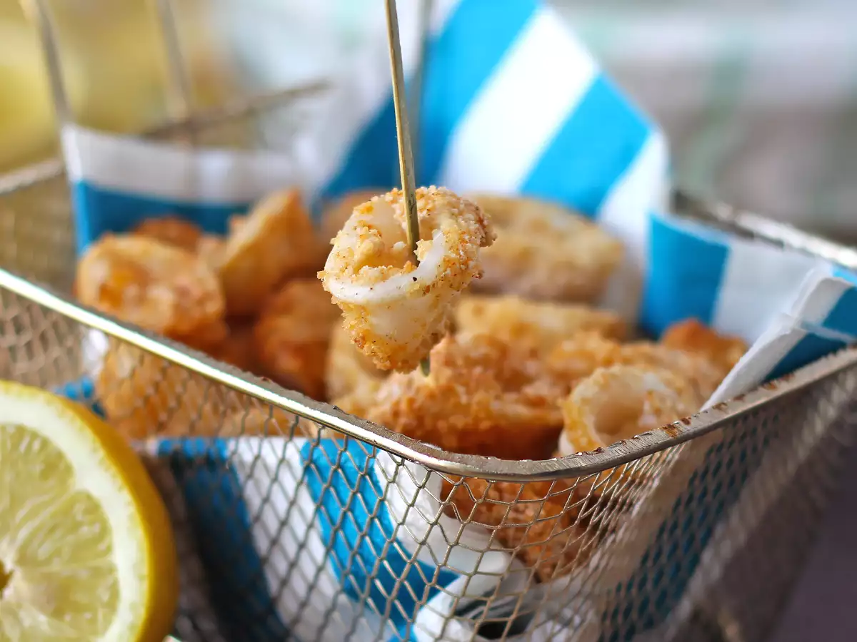 Anneaux de calamars au air fryer : croustillants, dorés et faciles à faire - photo 6
