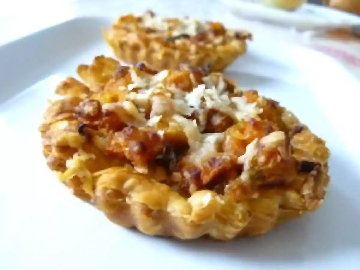 Apéritif, des idées d'amuse-bouche : tartelette carottes et parmesan