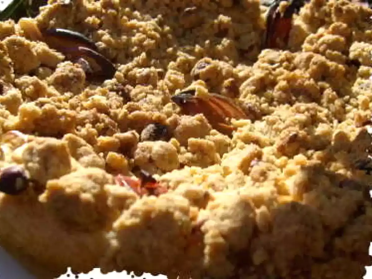 Apple and cream pie, gateau anglais aux pommes et à la crème - photo 3