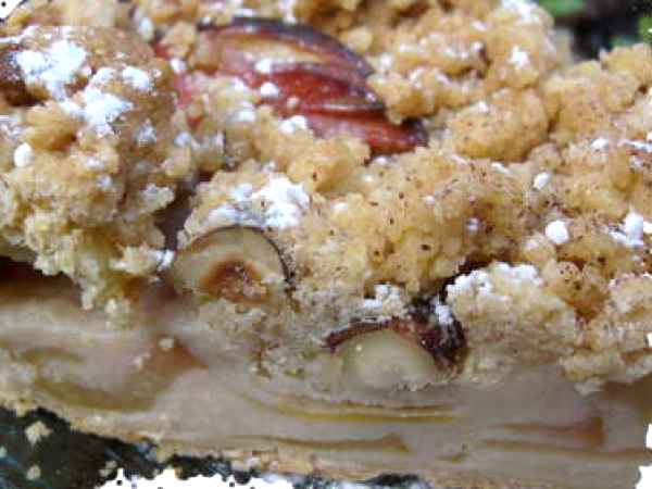 Apple And Cream Pie Gateau Anglais Aux Pommes Et A La Creme Recette Ptitchef