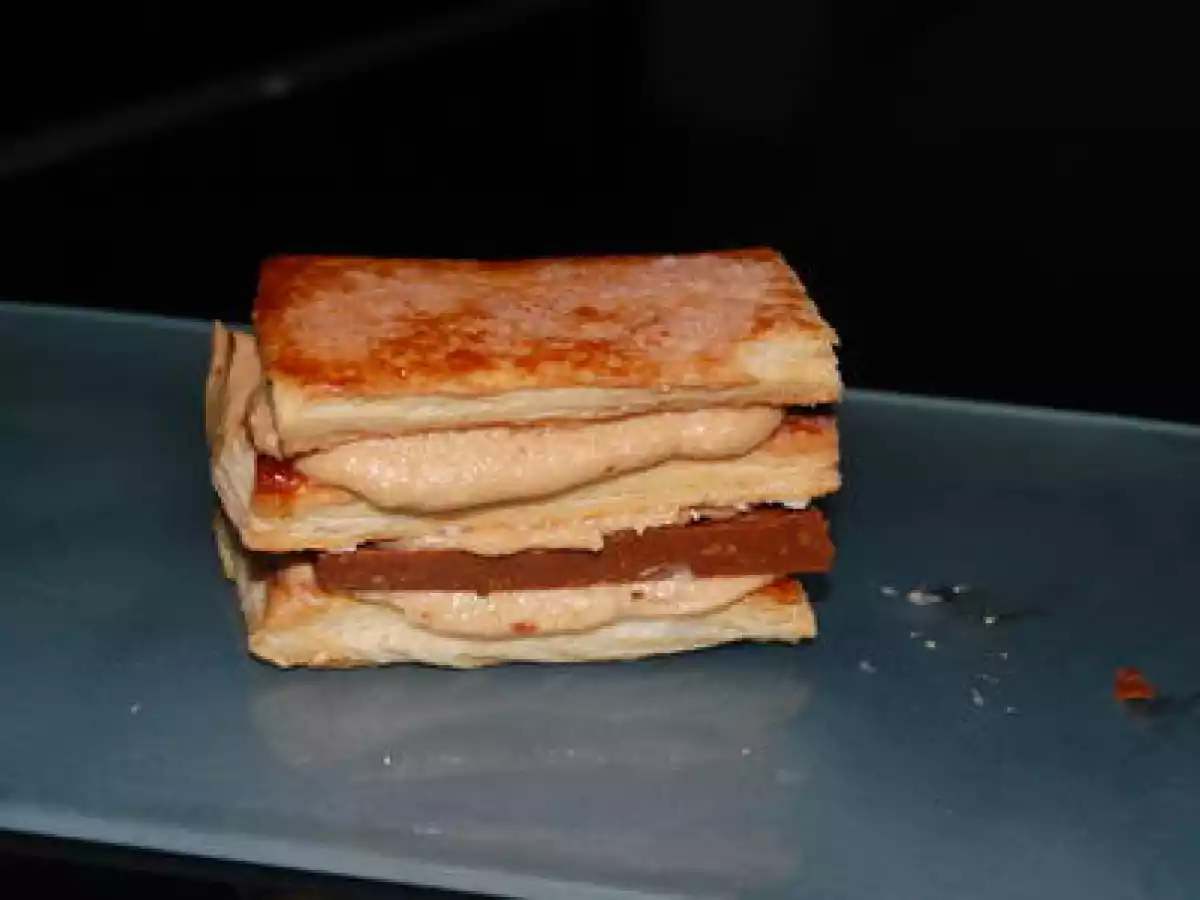 Après la photo, la recette du 2000 Feuilles de Pierre Hermé!!!