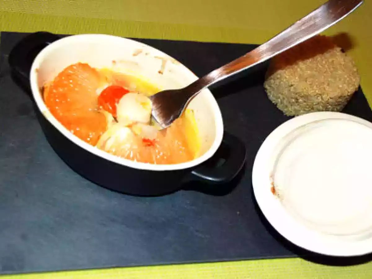 Après les fêtes, cocotte de St-Jacques aux agrumes et fenouil - photo 2