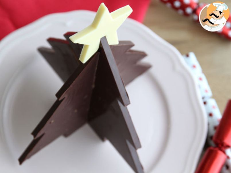 Arbre de Noël au chocolat en 3D - Lékué