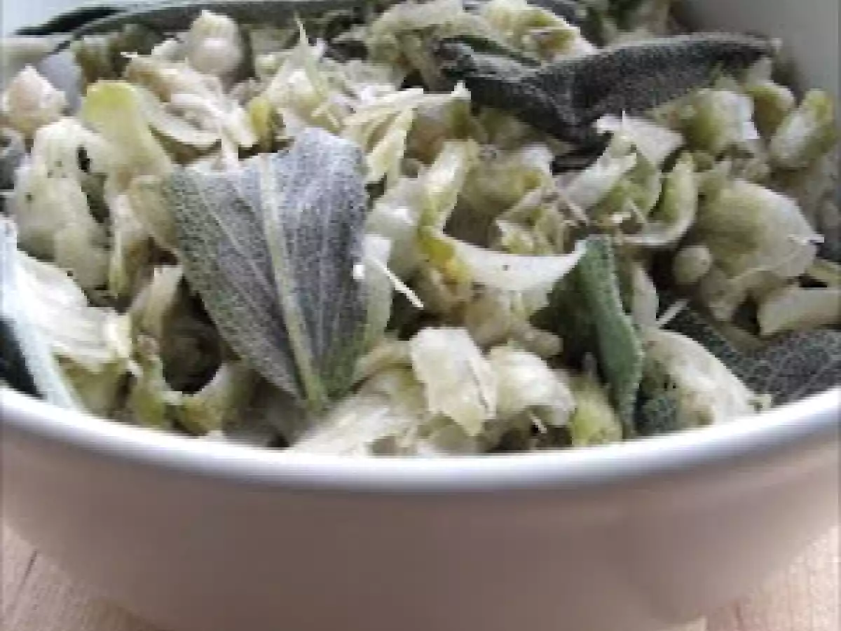 Artichauts aux feuilles de sauge & parmesan