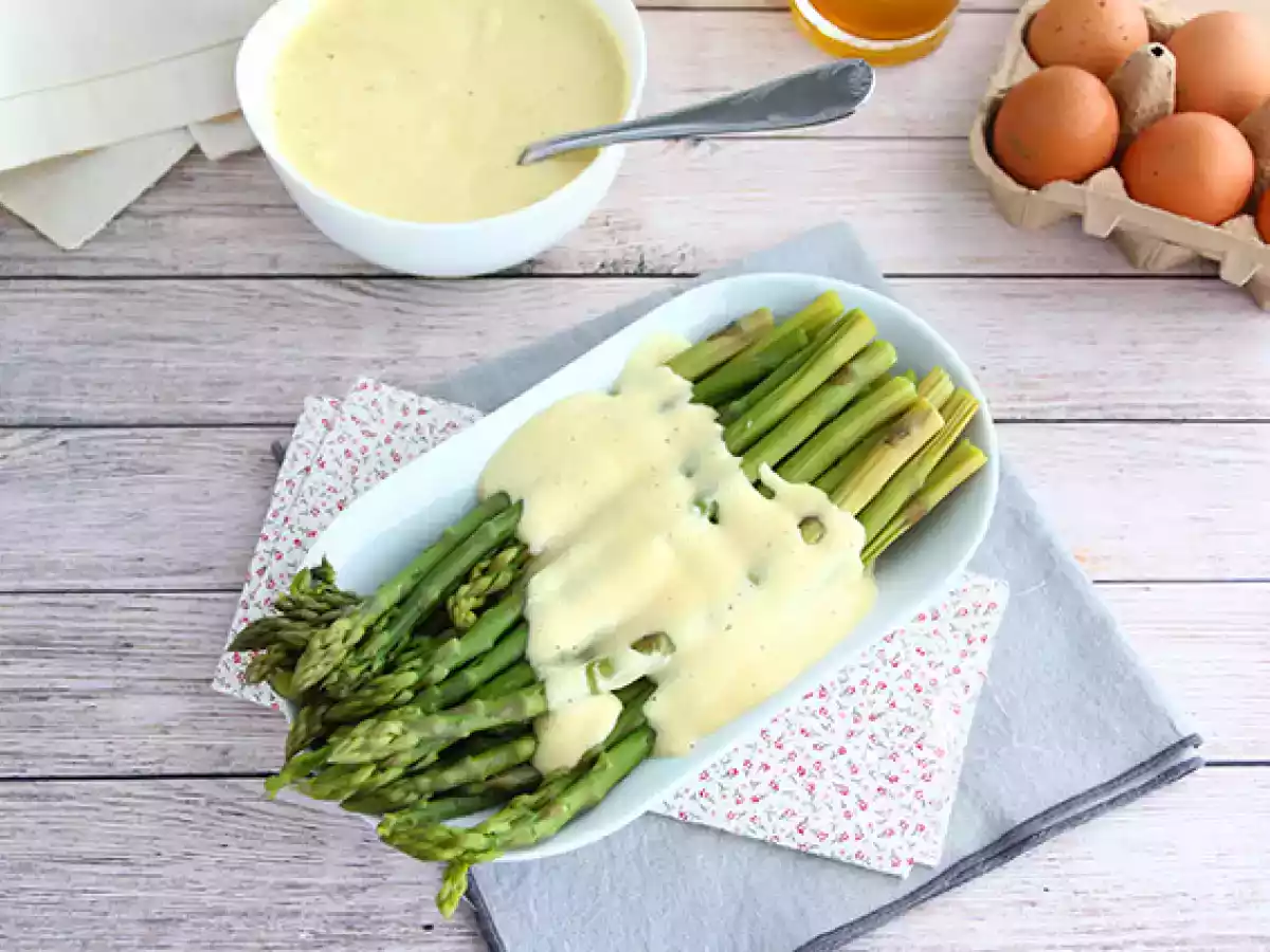 Asperges à la sauce mousseline - photo 2