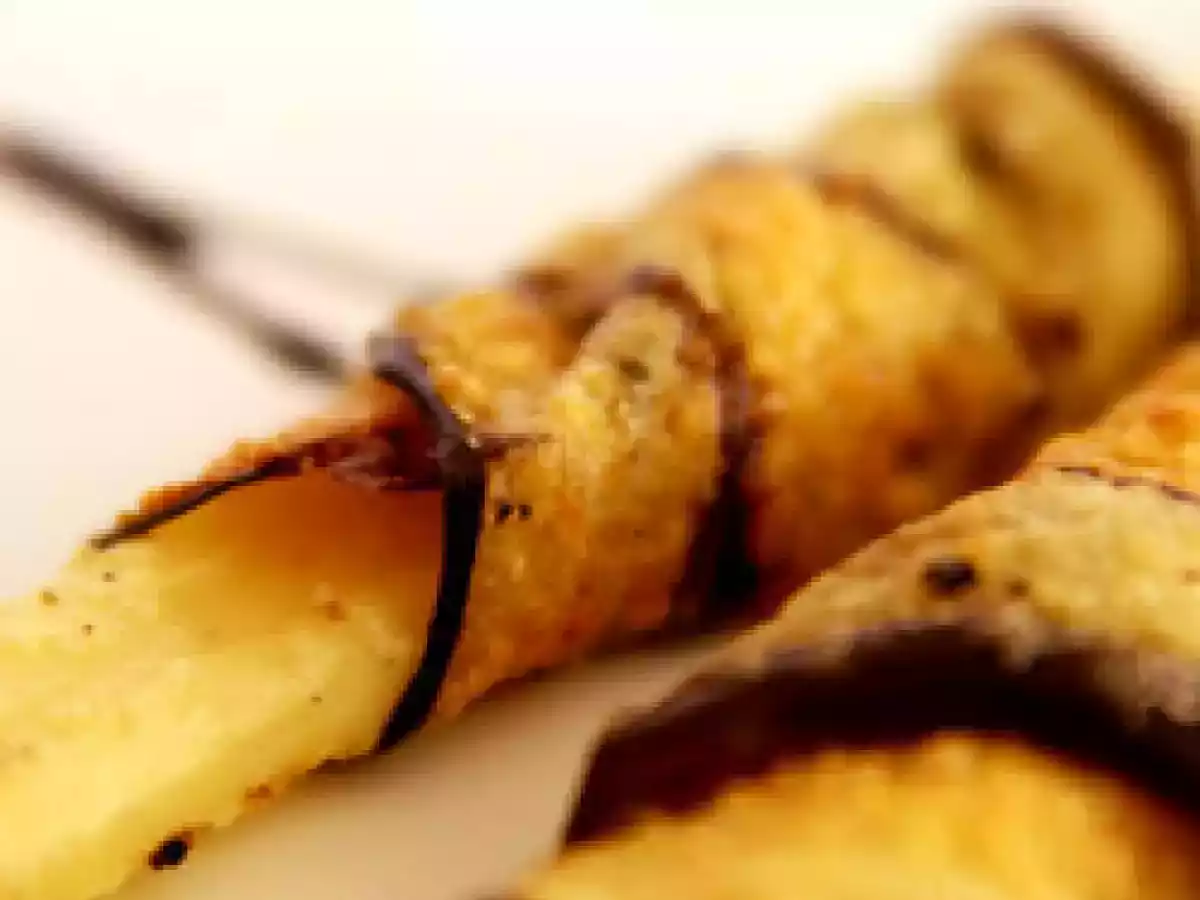 Asperges en robe d'aubergine, finesse et délicatesse - photo 2