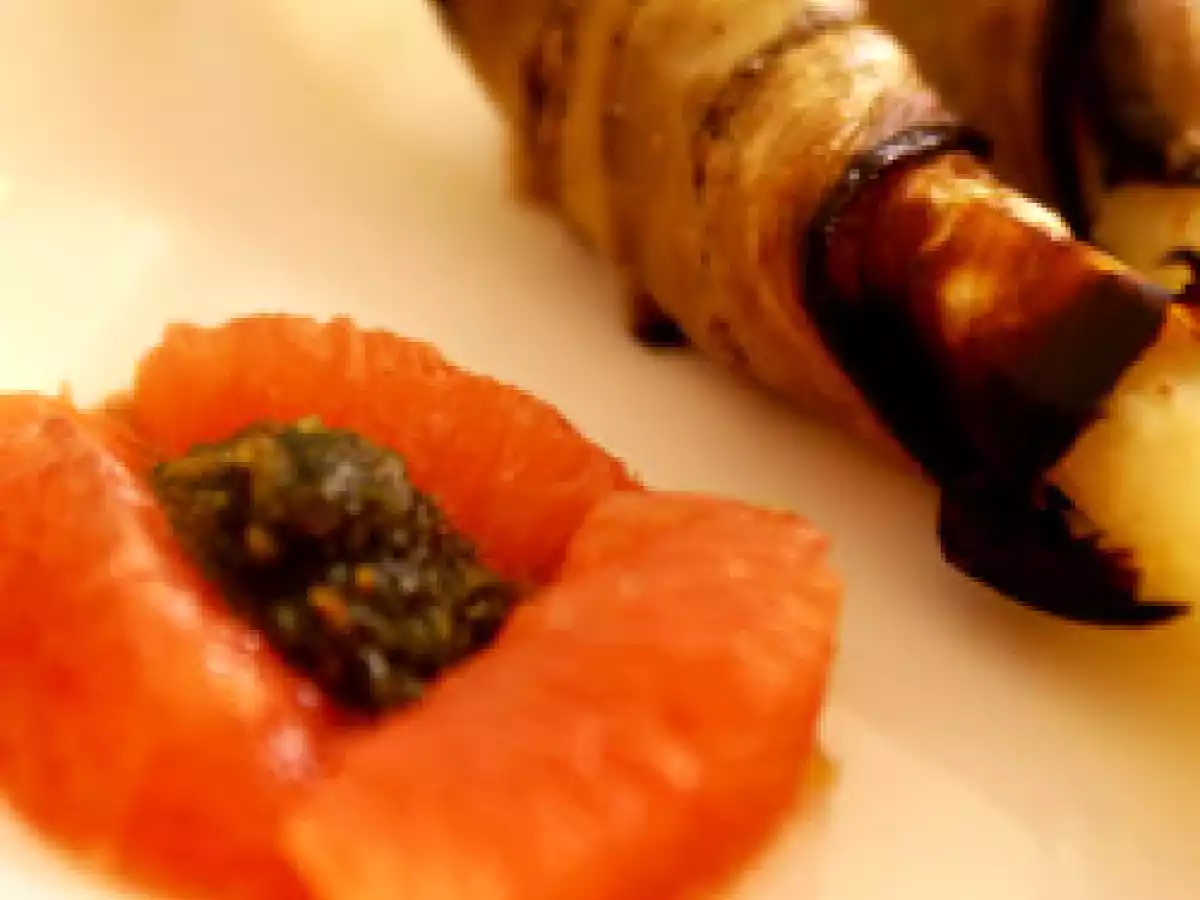 Asperges en robe d'aubergine, finesse et délicatesse - photo 3