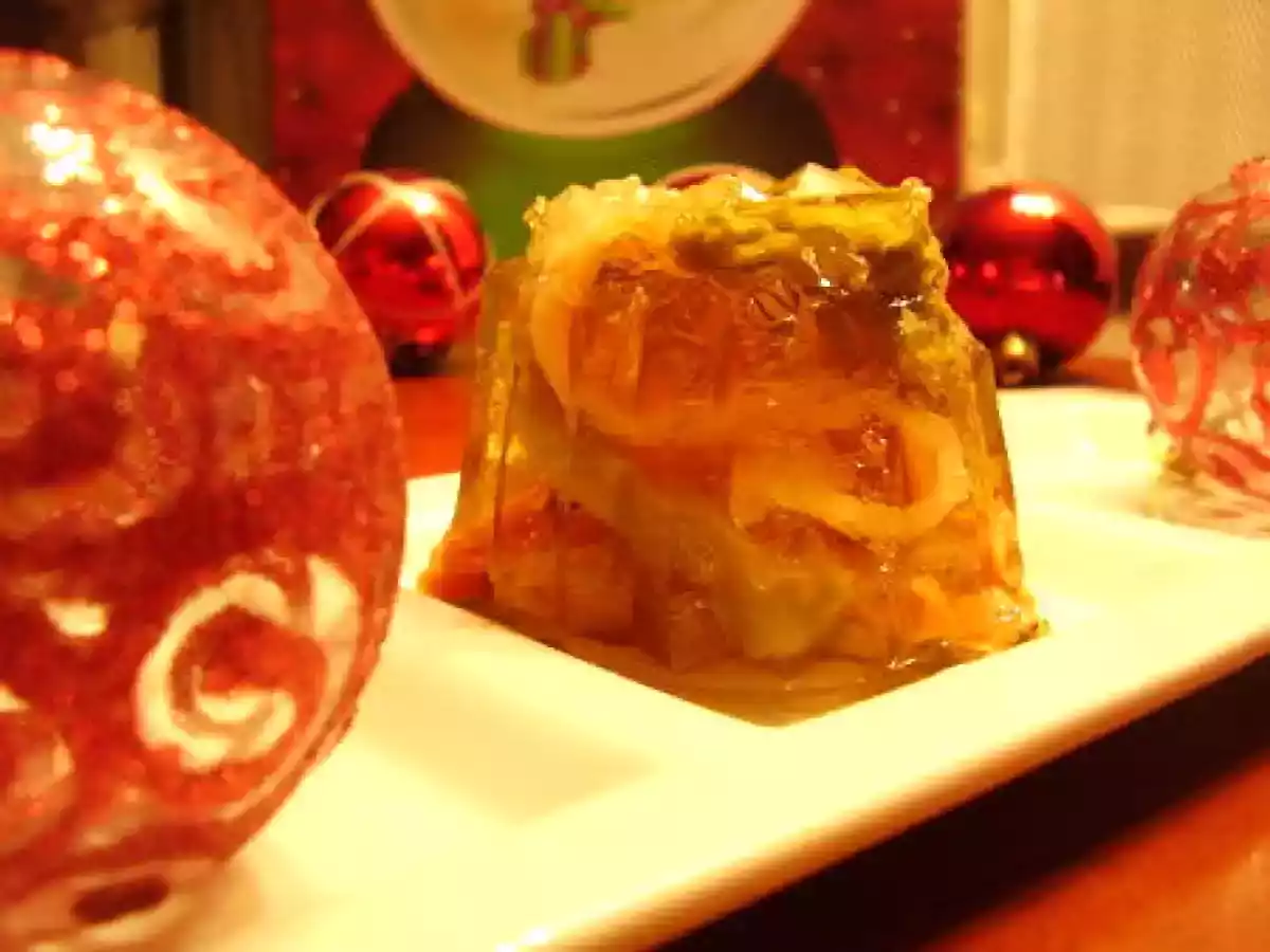 Aspics de Saint-Jacques.Recettes festives #14