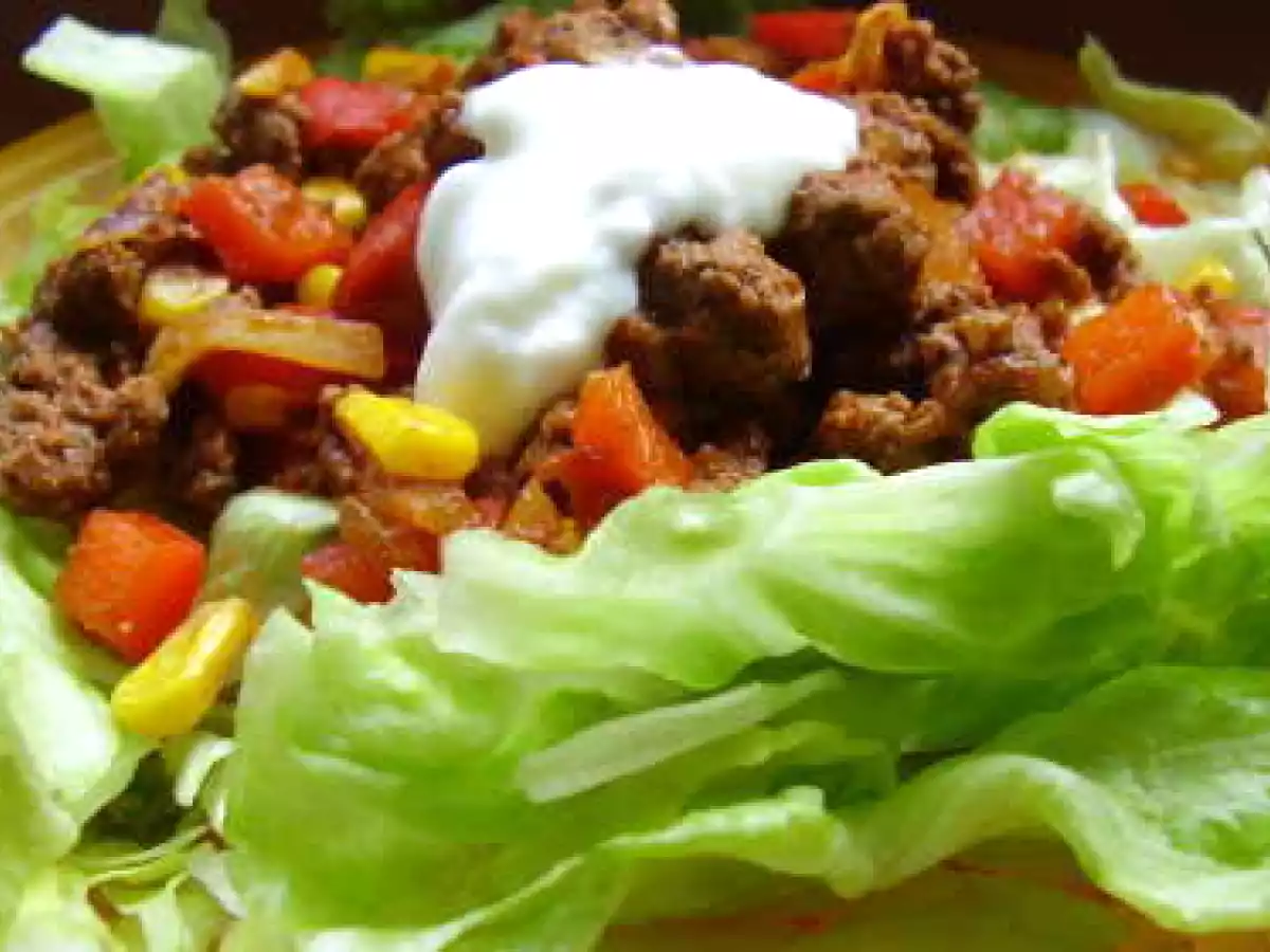 Assiette de boeuf façon fajitas.