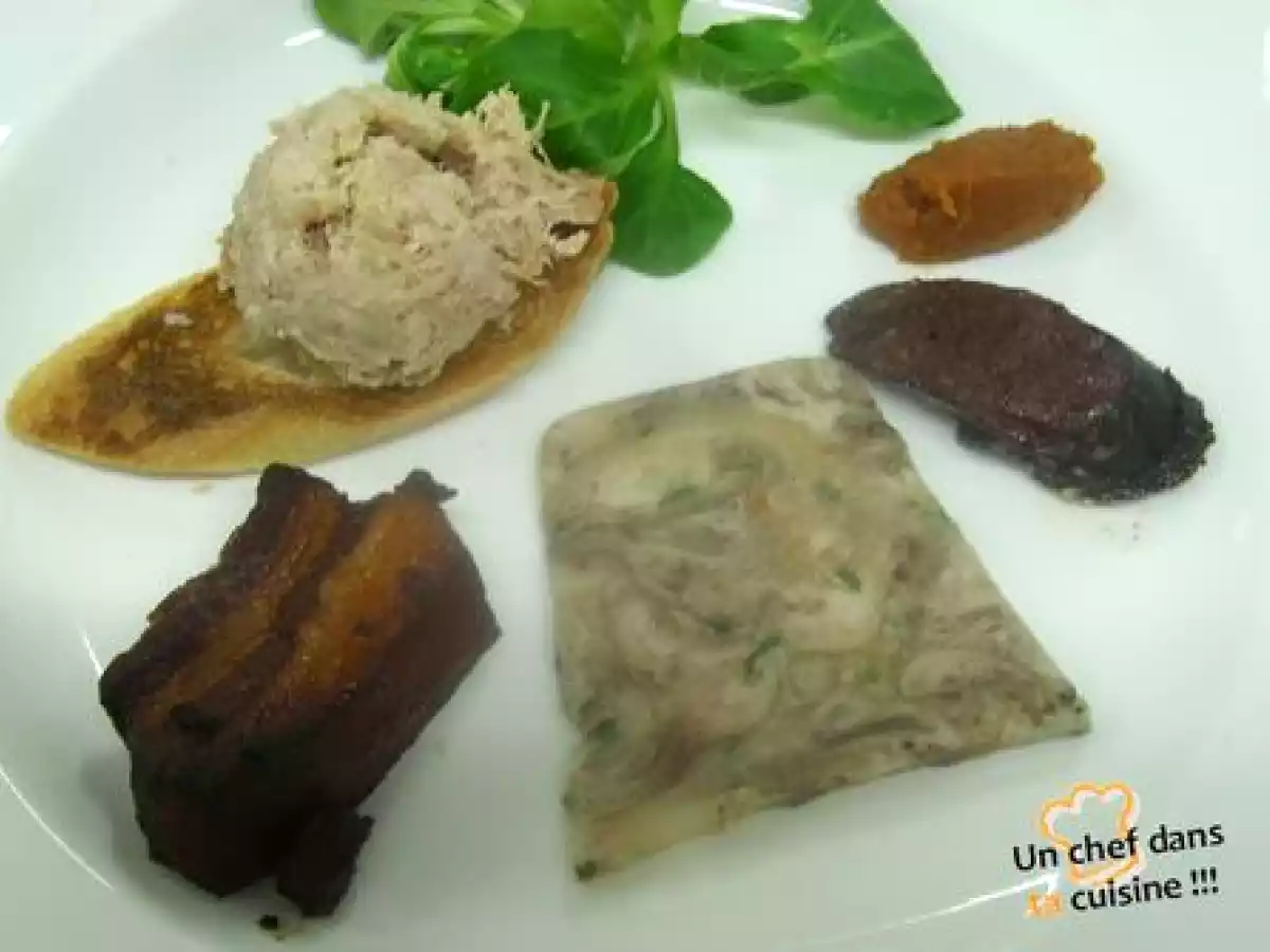 Assiette de Cochonnaille... maison !!!