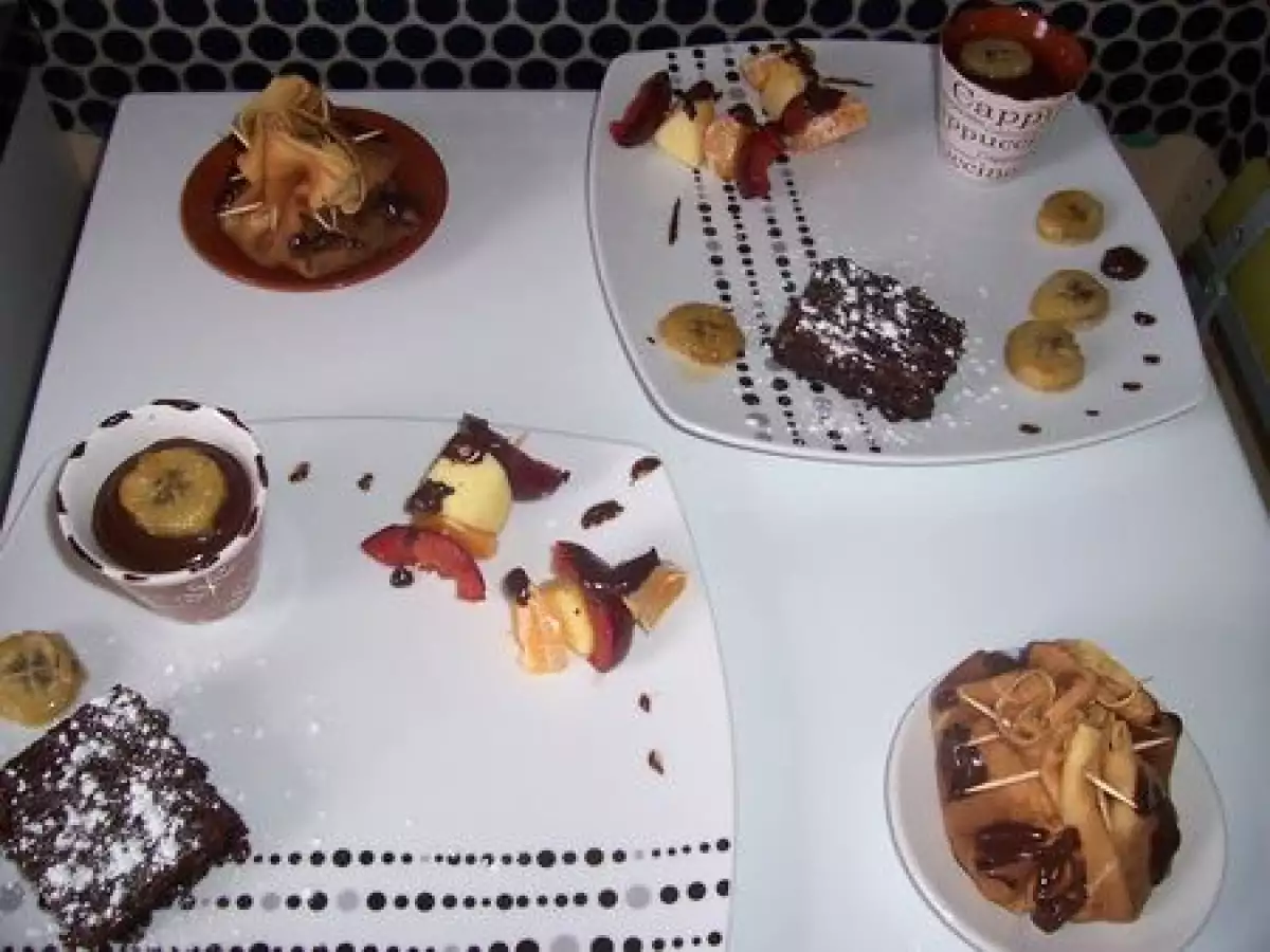 Assiette gourmande au chocolat - photo 2