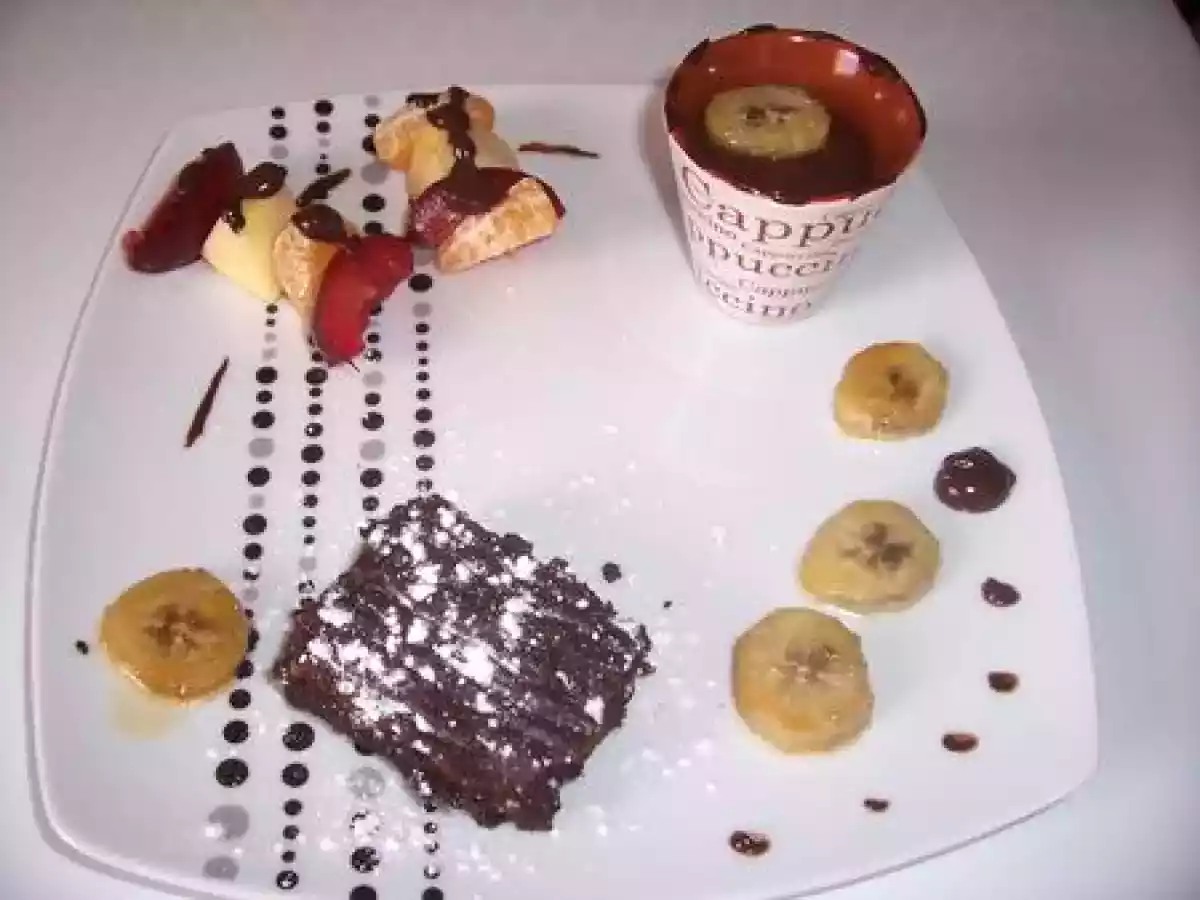 Assiette gourmande au chocolat - photo 6