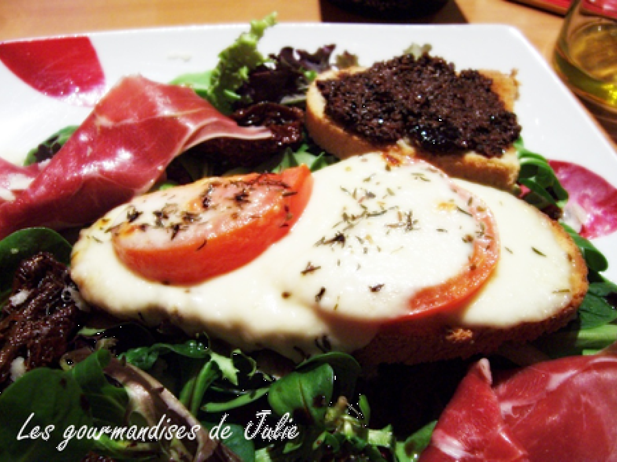 Assiette italienne - Recette Ptitchef