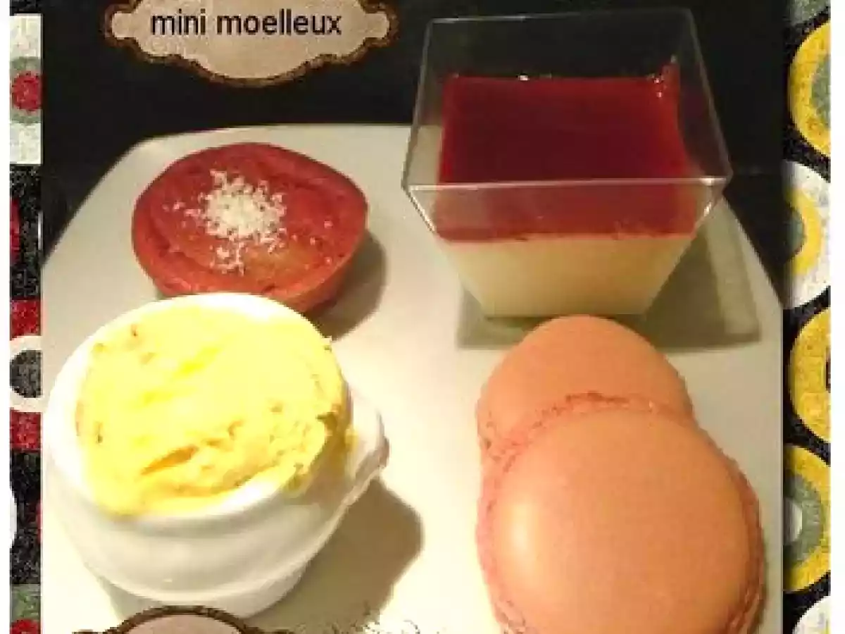 Assiette mini desserts Framboise - photo 2