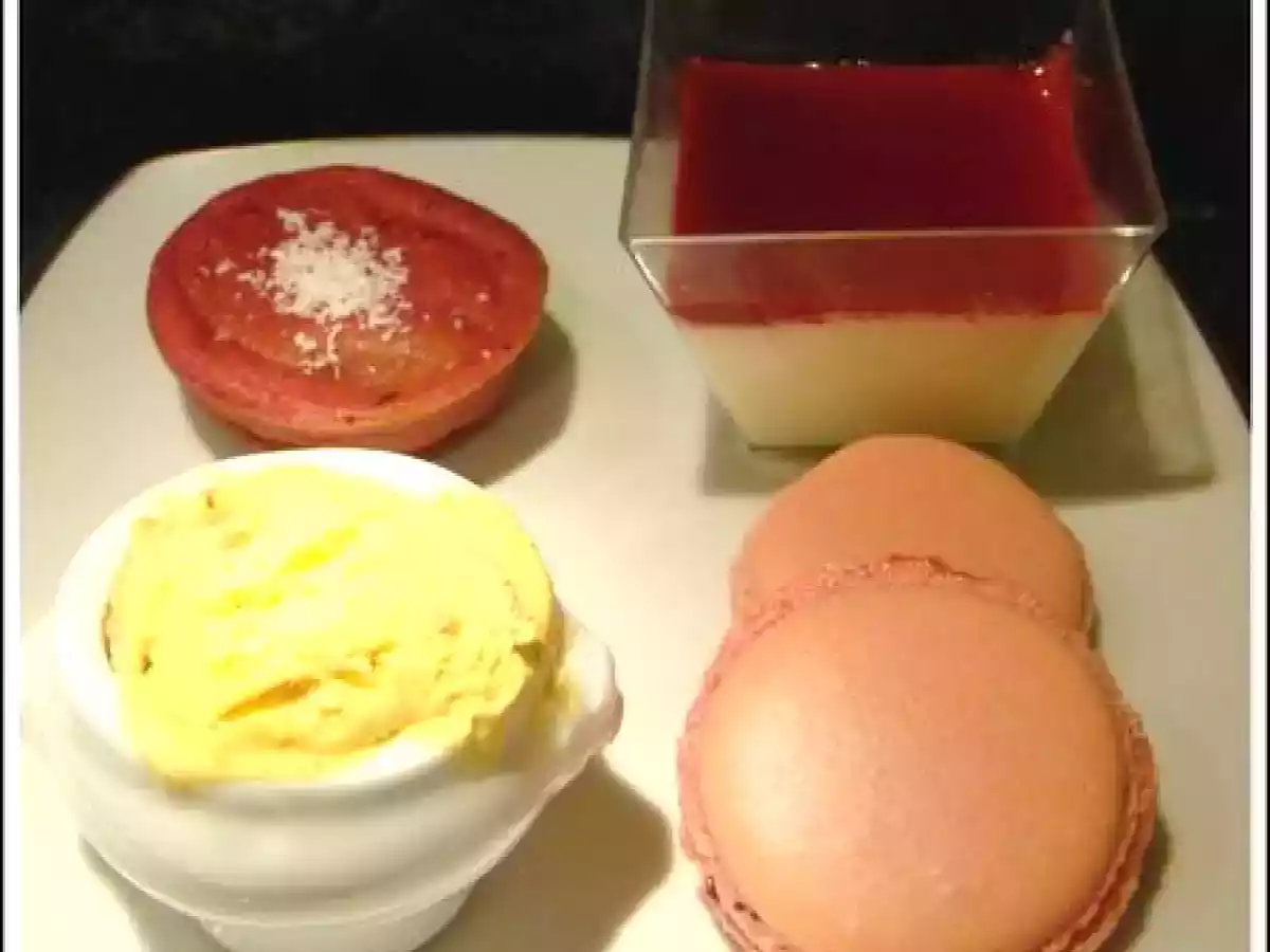 Assiette mini desserts Framboise - photo 3