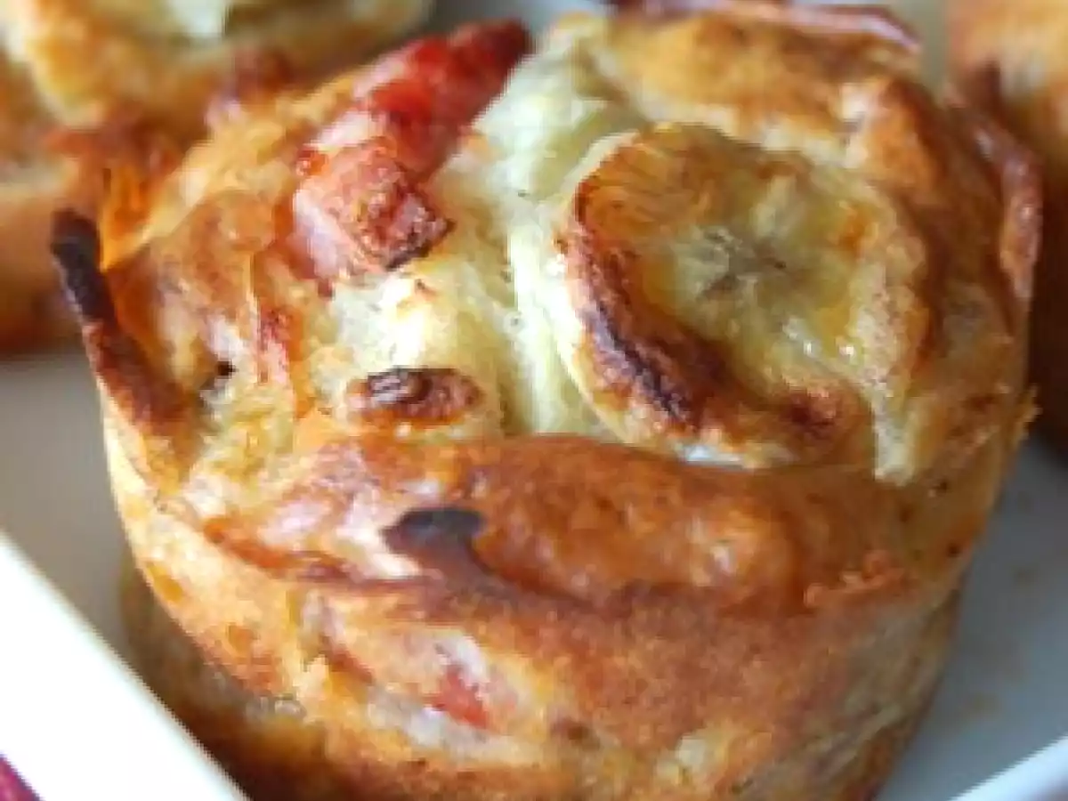 Association #2 - banane et lard (si, si...): Amuse-bouches et muffins - photo 3