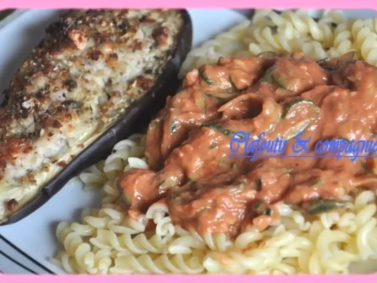 Aubergine farcie au Bleu d'Auvergne et jambon de dinde - photo 2