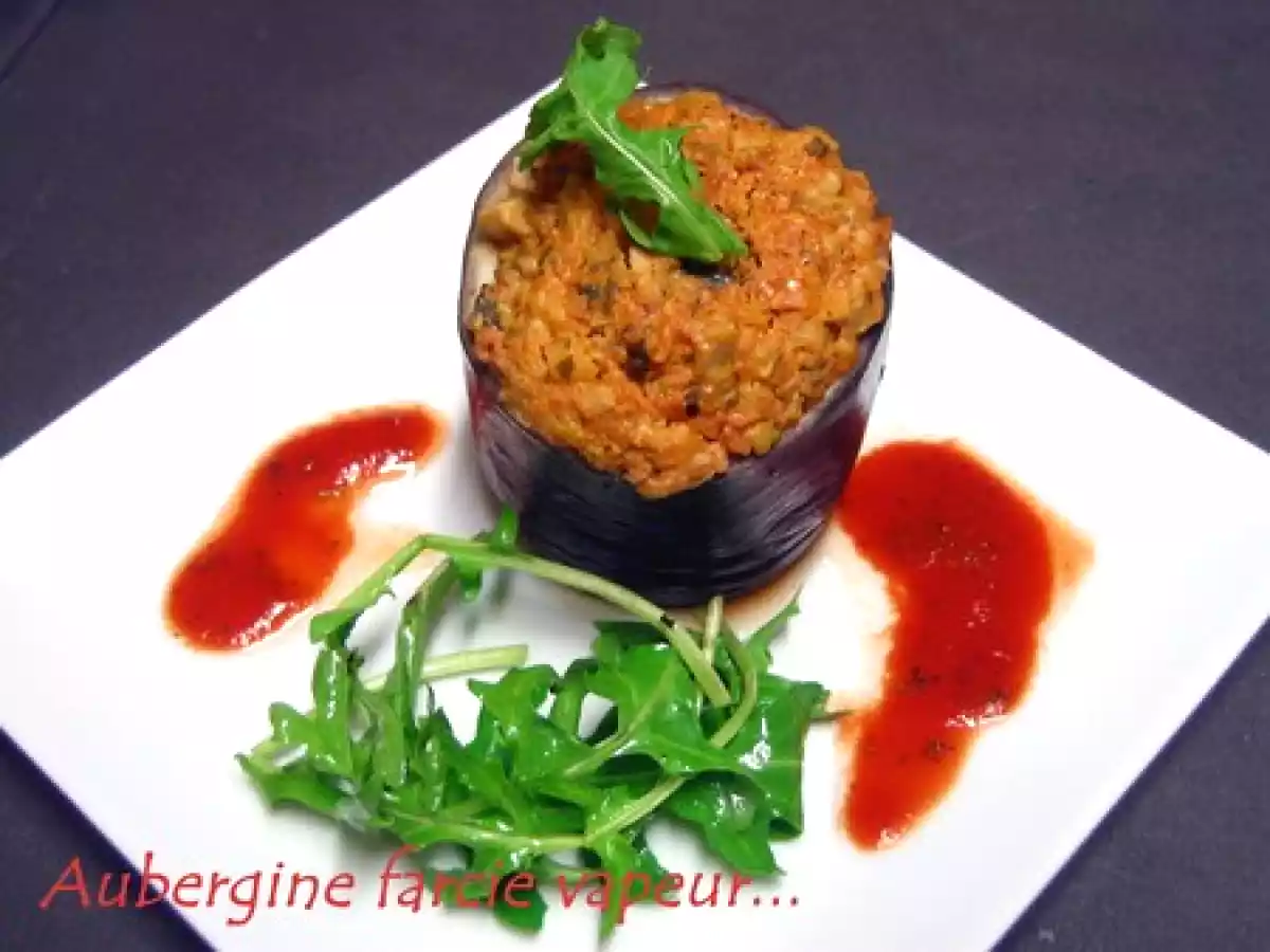 AUBERGINE FARCIE VAPEUR