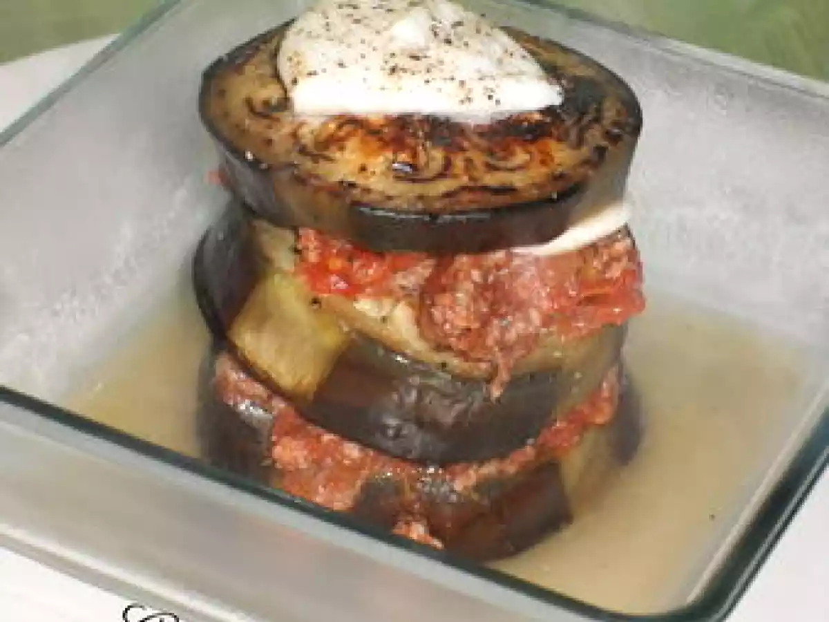 Aubergine gratinée à la bolognaise