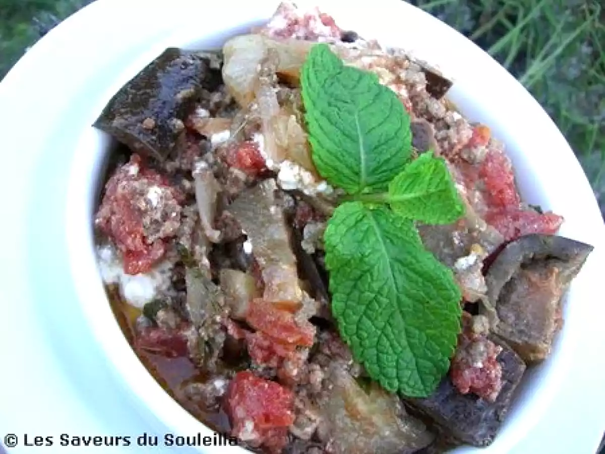 Aubergines à la Crétoise