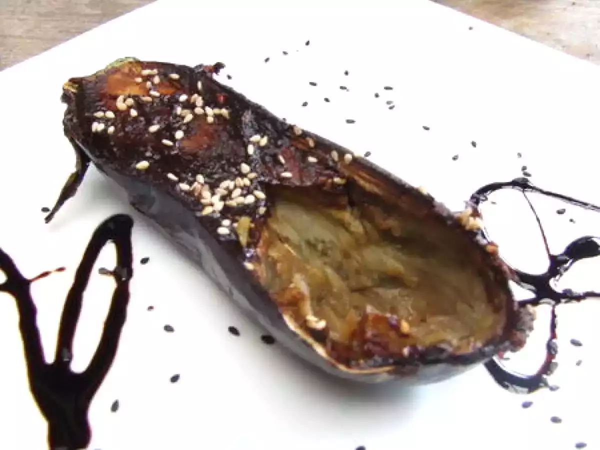 Aubergines caramélisées au miso & sésame - photo 3