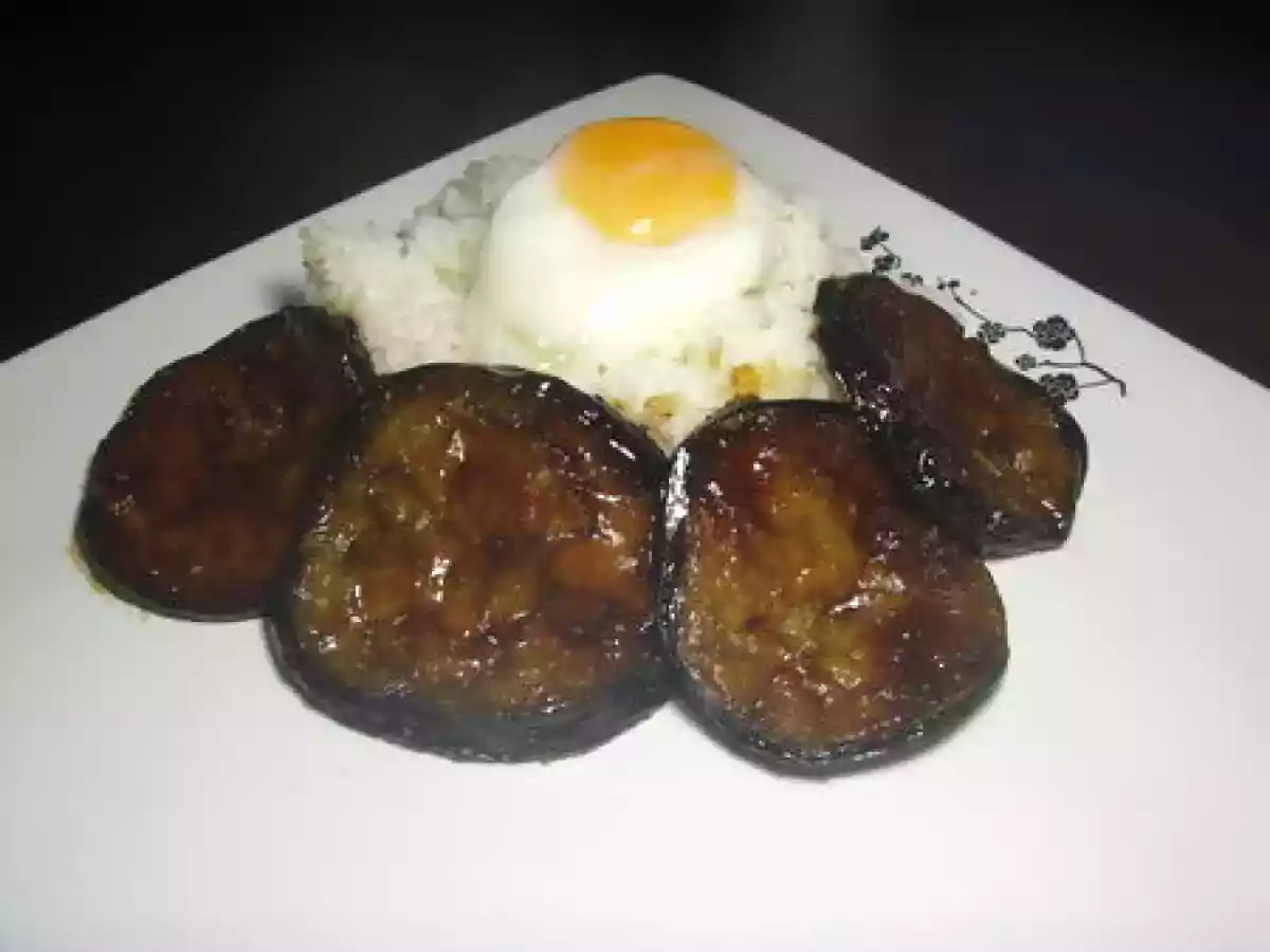 Aubergines croustifondantes caramélisées...