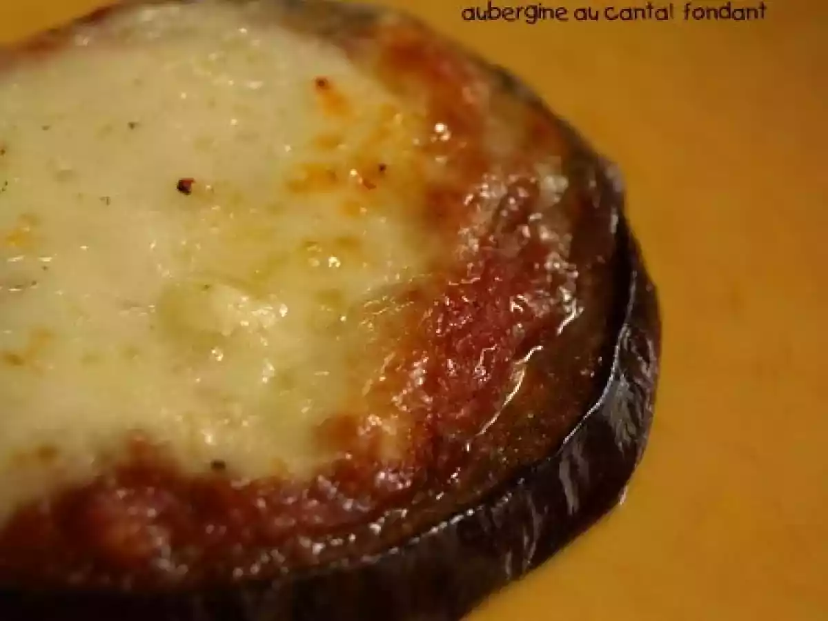 Aubergines et cantal, apéritif finger food - photo 2
