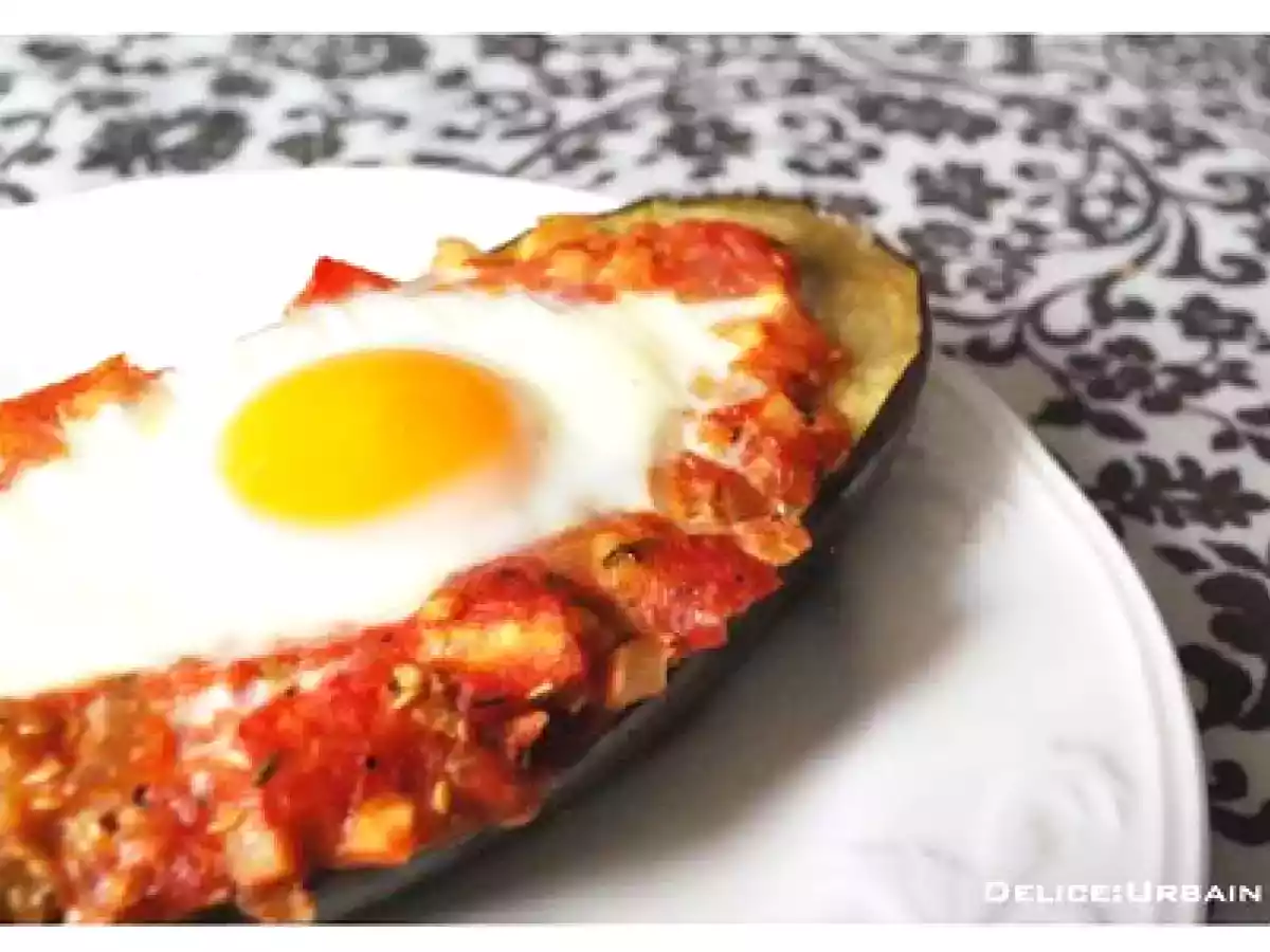 AUBERGINES farcies façon nid d'OEUFS - photo 2