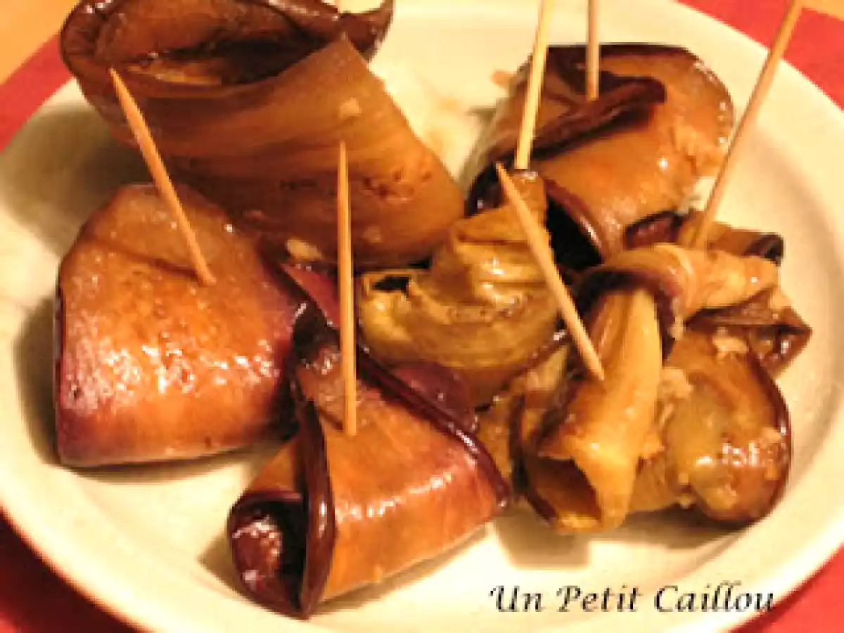 Aubergines marinées