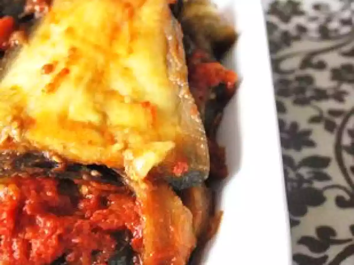 AUBERGINES presque confites à la TOMATES