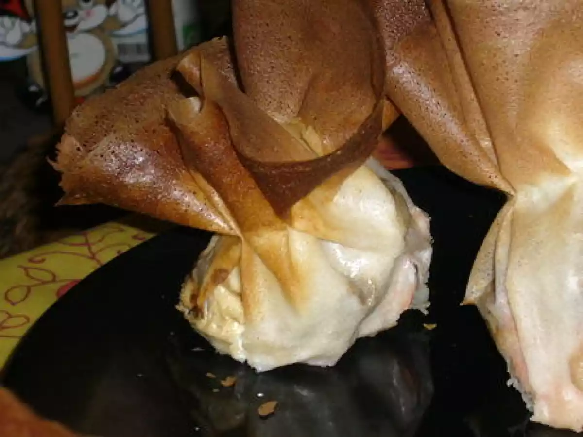 Aumonière de crevettes aux champignons - photo 2