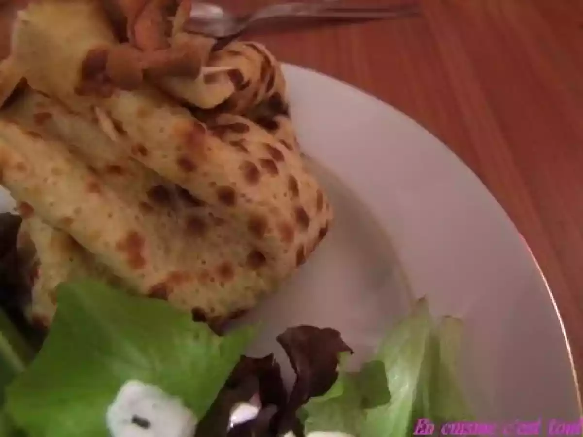 Aumônières au saumon fumé