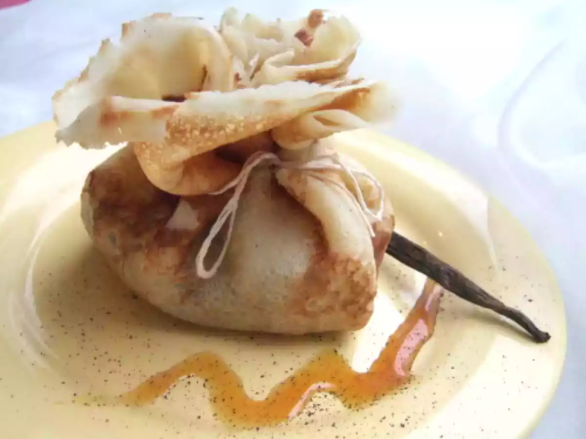 Aumônières aux pommes et raisins caramélisés - photo 3