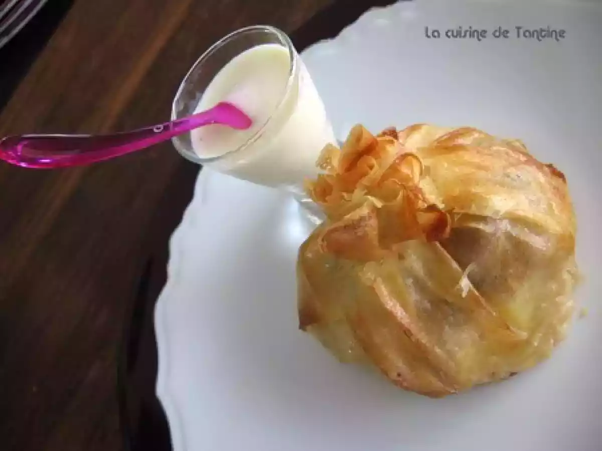 Aumonières de boudin blanc aux pommes - photo 3