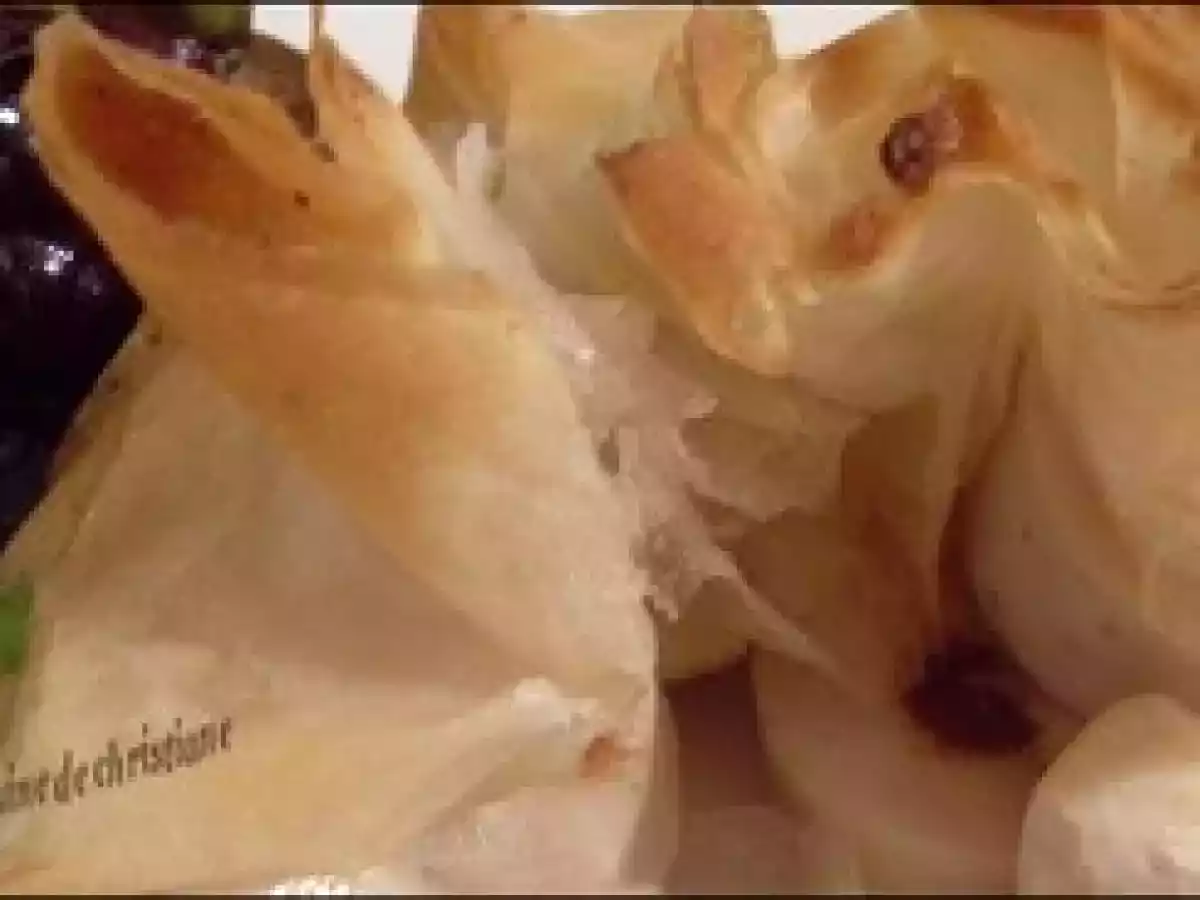 AUMONIERES DE BOUDIN BLANC TRUFFE ET DE POMMES - photo 2