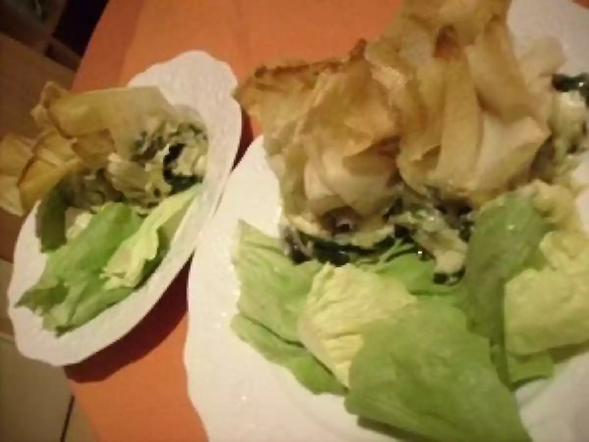 Aumonières de courgettes au chèvre - photo 2