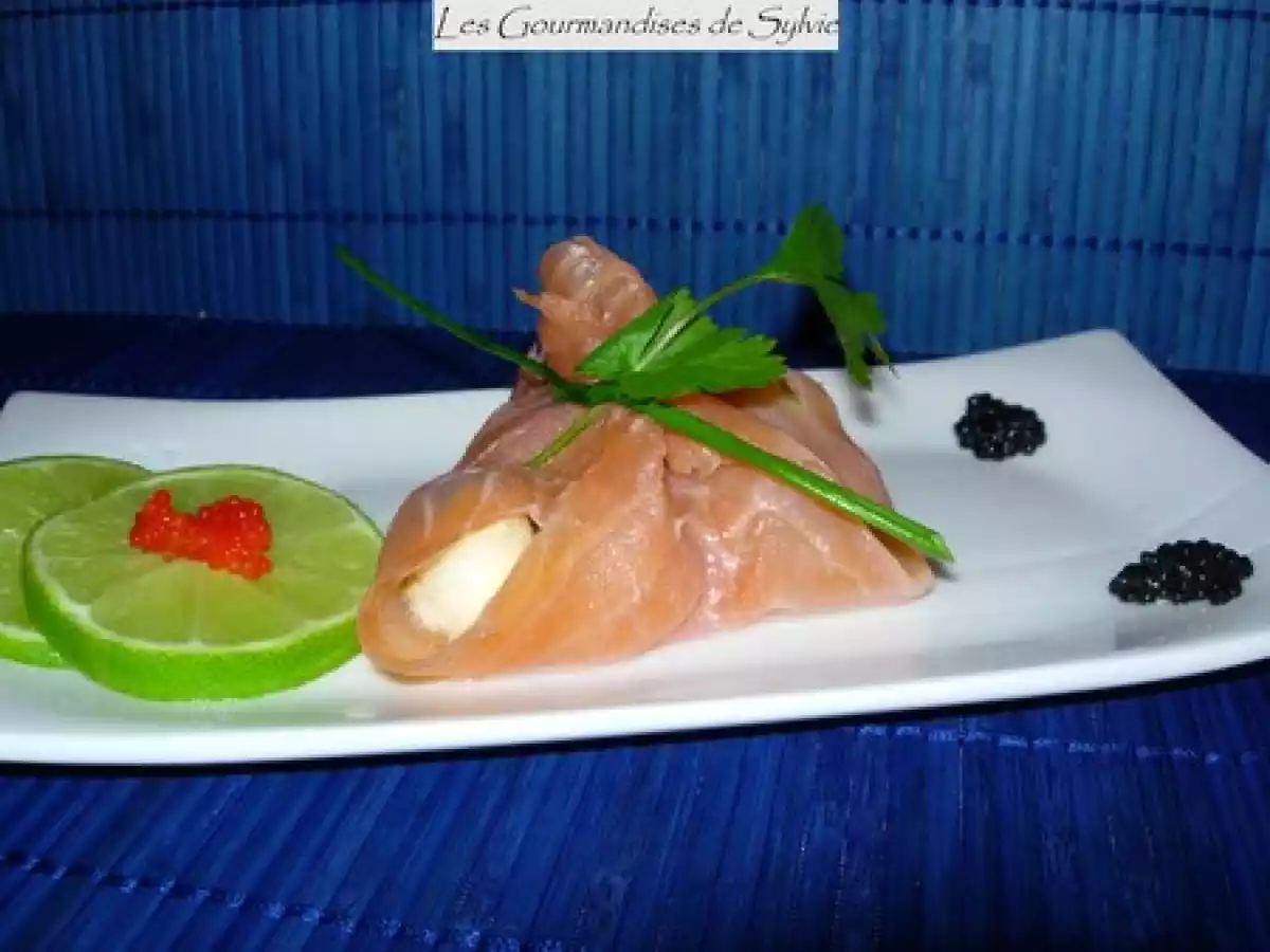 Aumônières de Saint-Jacques (menu de St Valentin) - photo 2