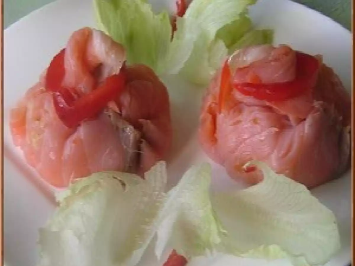 Aumônières de saumon à l'avocat - photo 2