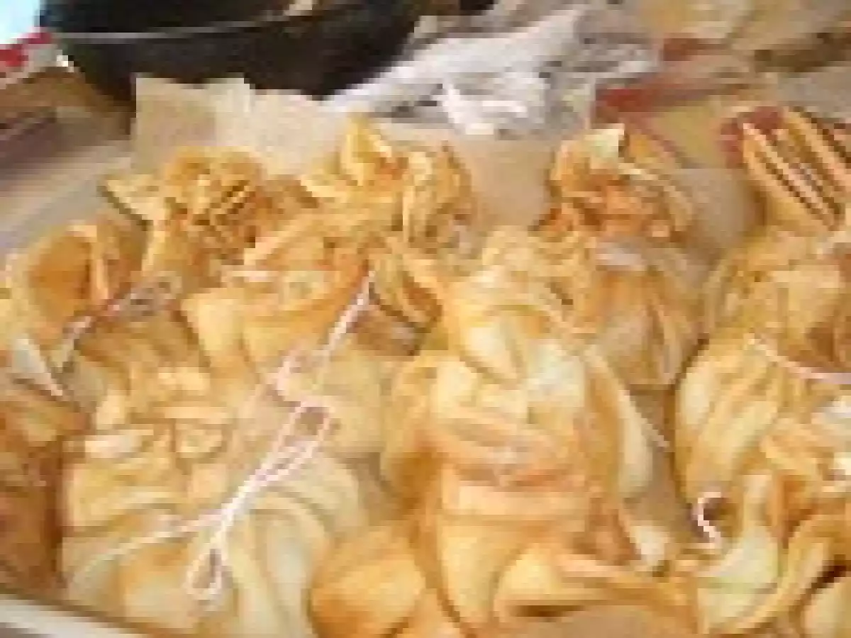 Aumonières figues pommes chèvre - photo 3