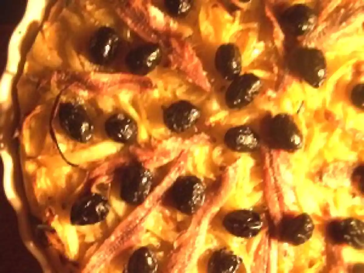 Authentique pissaladière niçoise des mercredis honteux